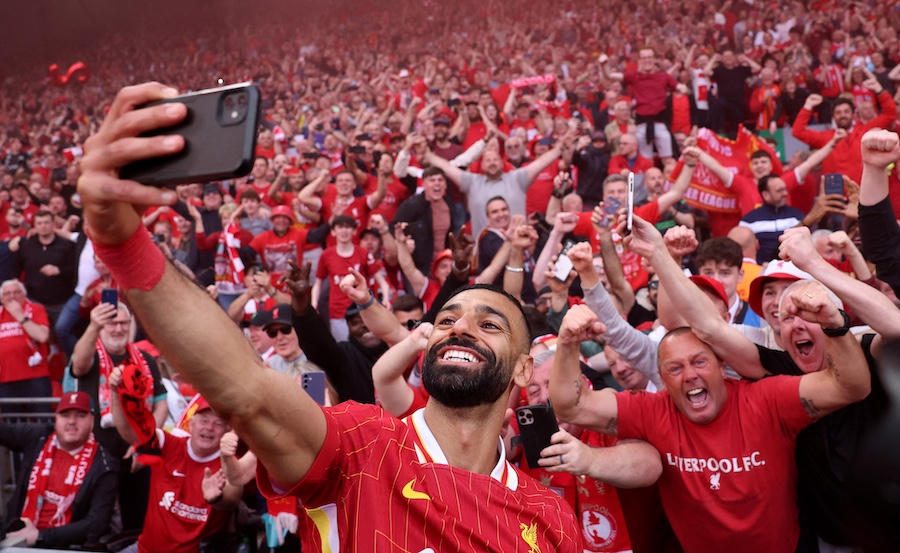 沙拉 Mohamed Salah 比賽相片